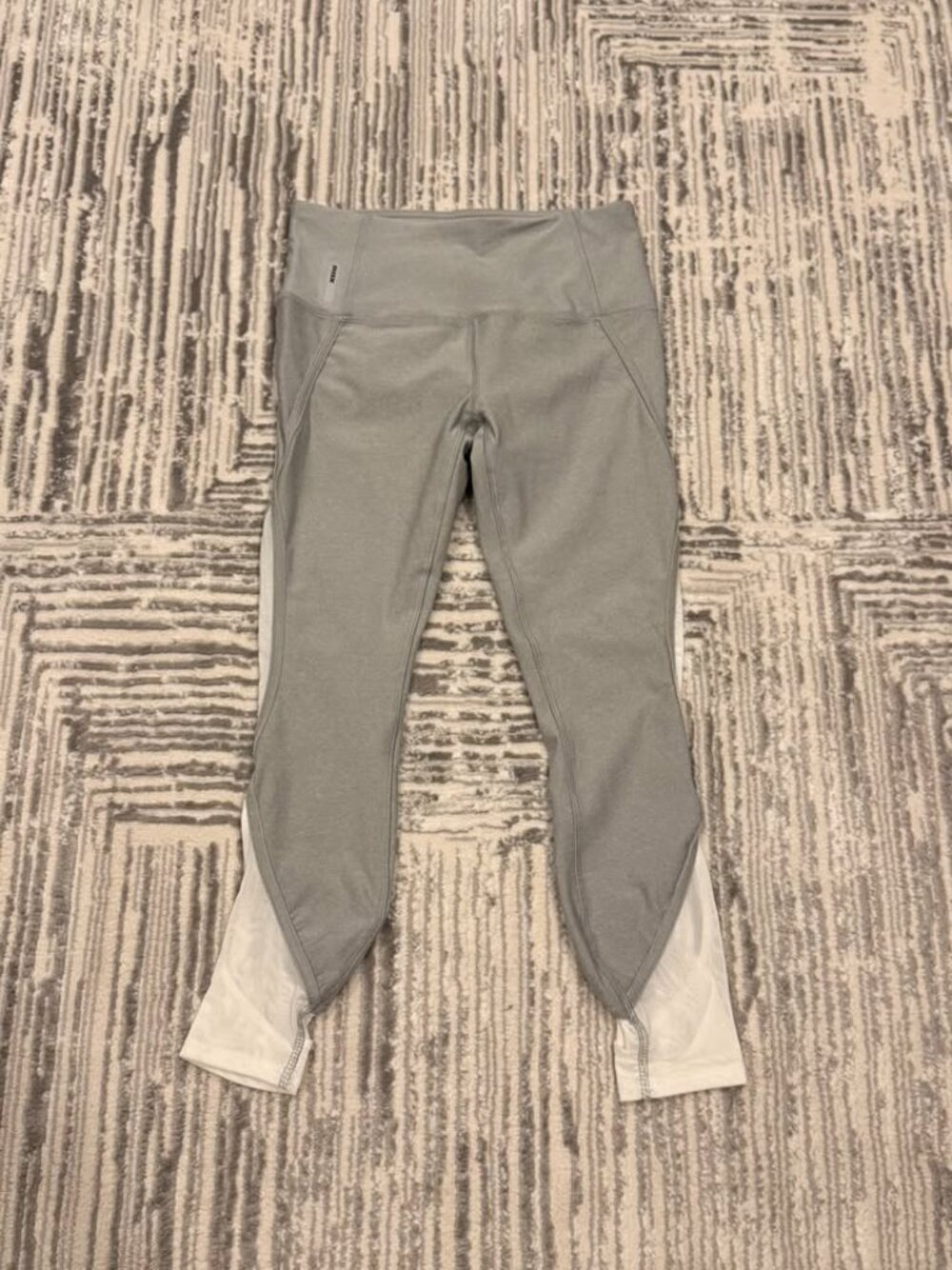 NEW RBX women's small gray/white leggings